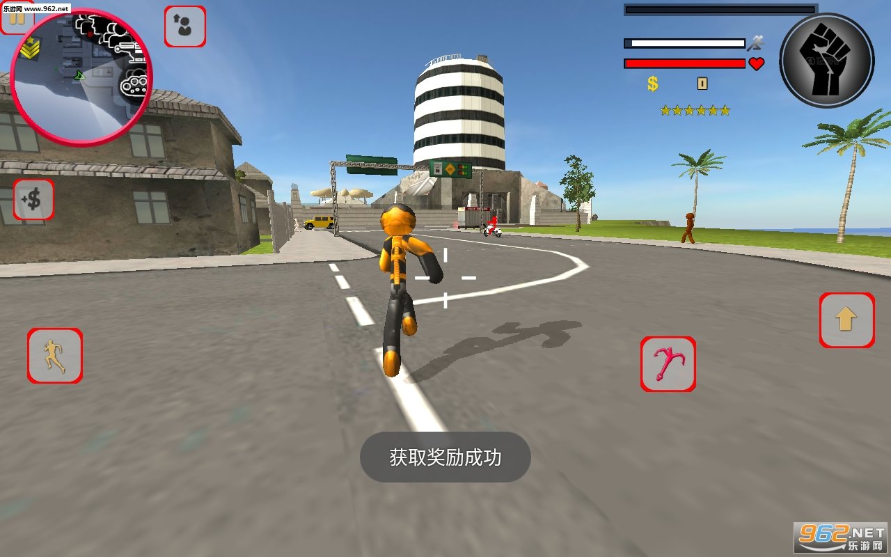 疯狂火柴人绳索英雄安卓版图1