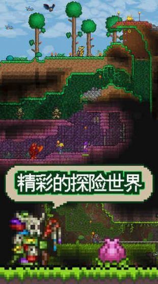 泰拉瑞亚1.5.0.5.1汉化版手机版下载v1.0图1: