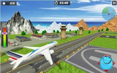 飞机飞行冒险游戏（Airplane Flight Adventure）手游v1.0.7下载图1: