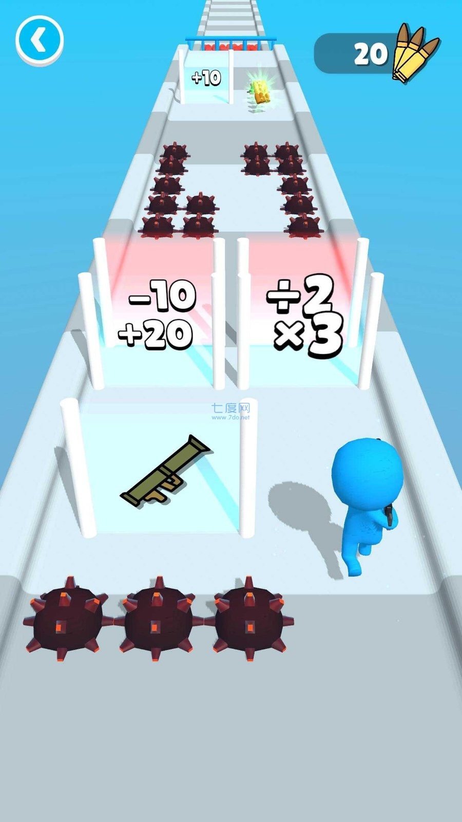 僵尸灭绝者(Zombies Exterminator)手游手机版v1.0下载图2: