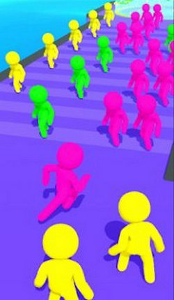 彩色跑步人群最新版图3