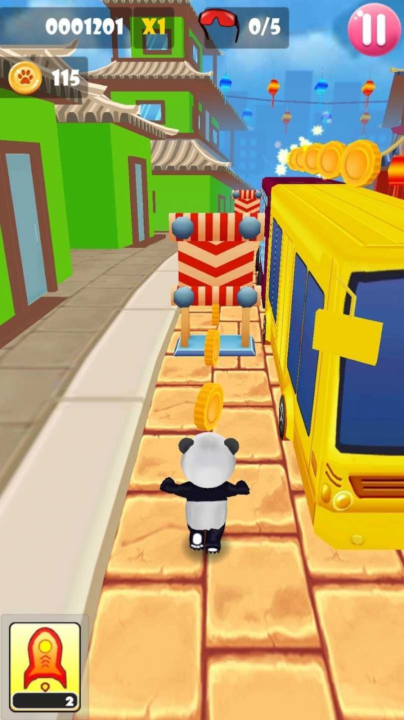 熊猫跑酷官方正版免费下载v1.4.1图2: