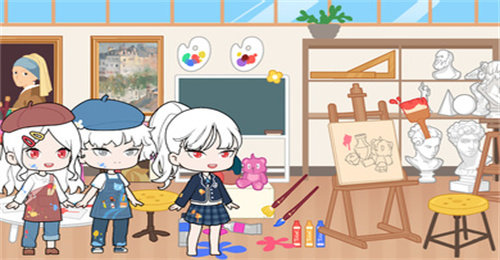 优优的换装娃娃校园生活图2