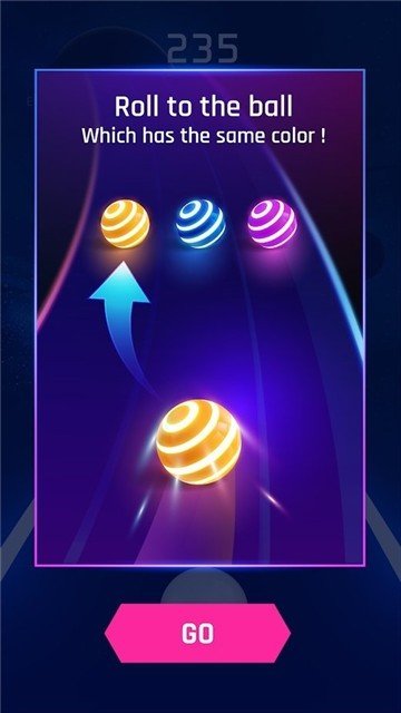 舞蹈之路彩球跑最新版游戏下载v1.3.8图1: