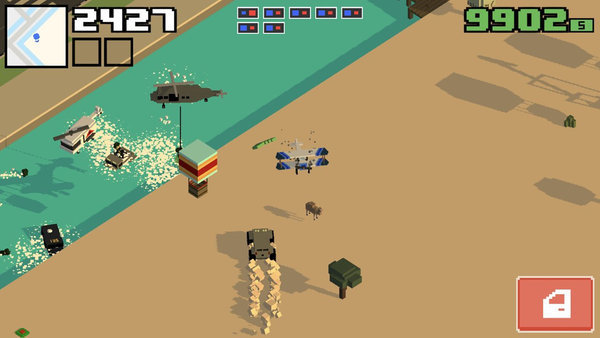 像素公路狂飙2无敌版最新下载v1.11图2: