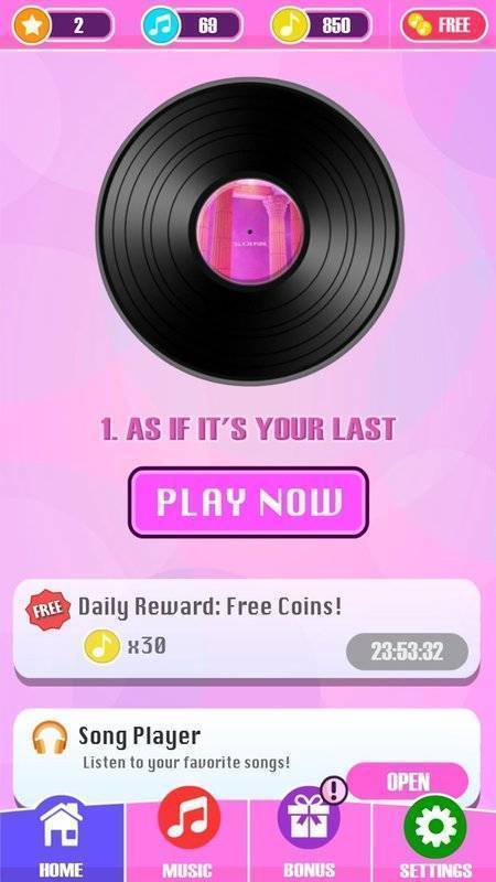 blackpink钢琴块安卓版最新版下载v1.0图1: