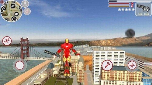 超级钢铁侠绳索英雄中文版下载安装v1.3图3: