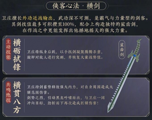剑网3盖聂卫庄侠客技能是什么  盖聂卫庄侠客攻略图片5