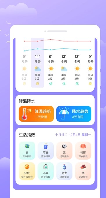 云枝天气安卓软件?3:
