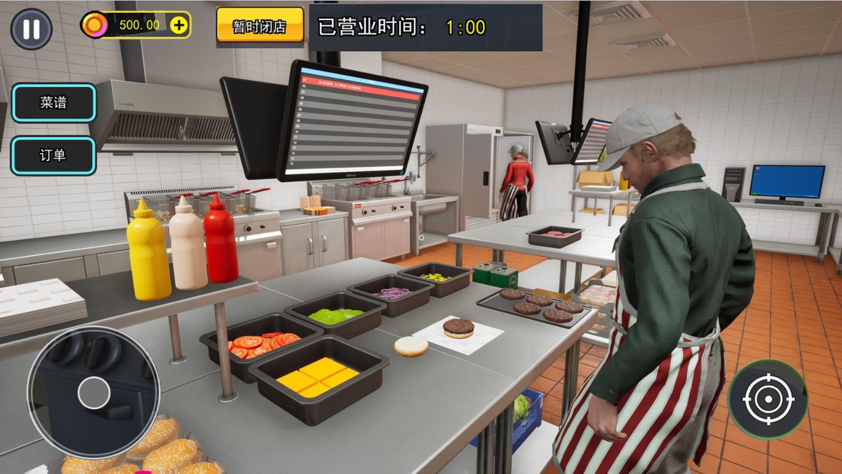 汉堡店打工模拟游戏安卓版图2: