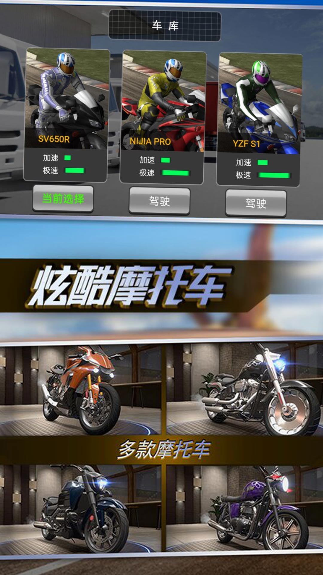 指尖冲刺摩托行游戏免广告版图2: