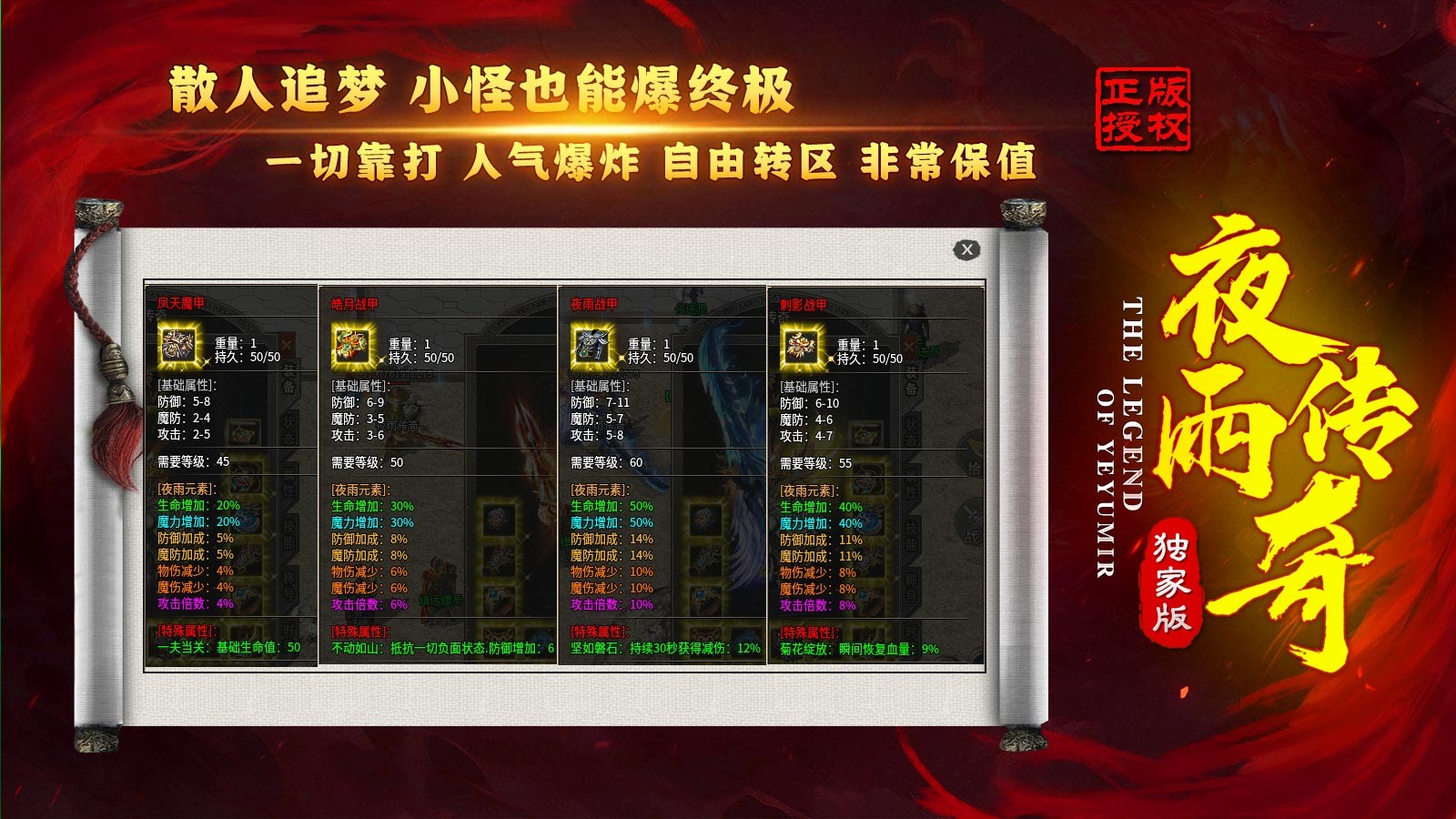 夜雨传奇游戏官方版图片1