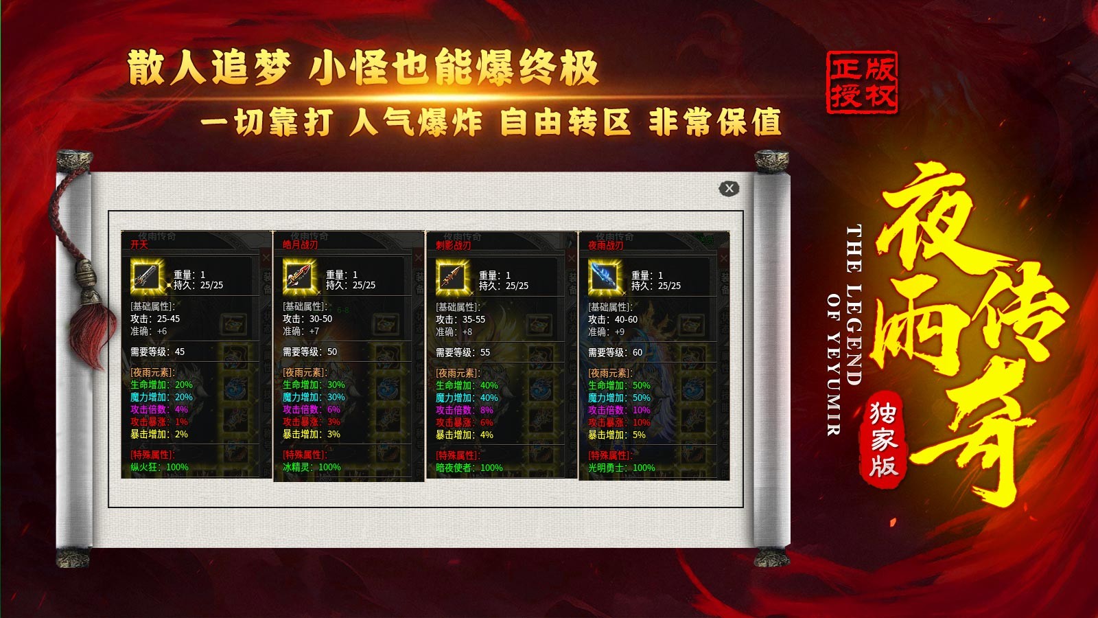 夜雨传奇游戏官方版图3: