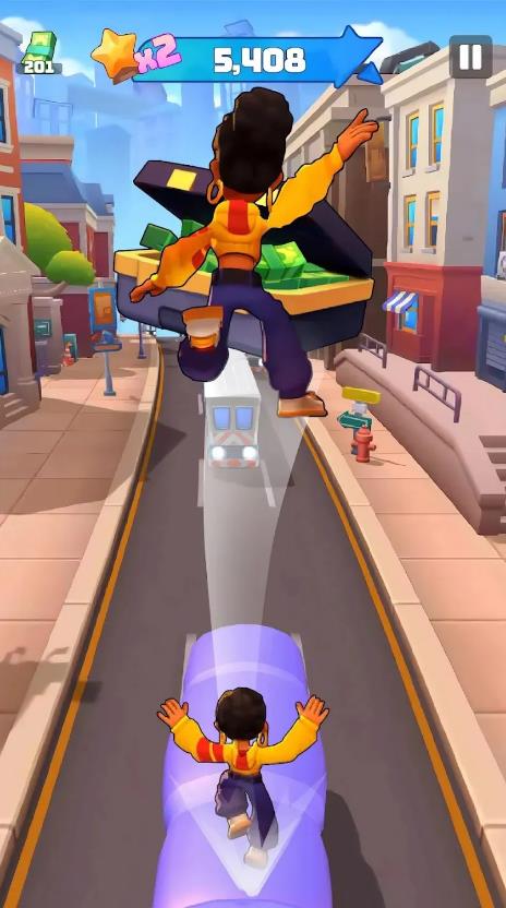 超凡跑者城市追击中文版图2