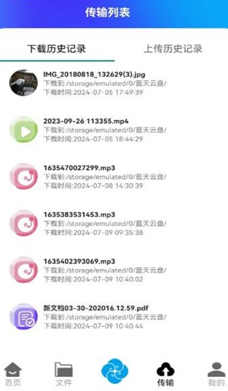蓝天云盘软件手机版?2: