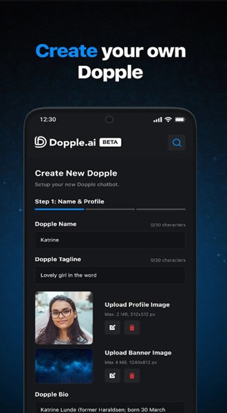 Dopple AI交友app图3
