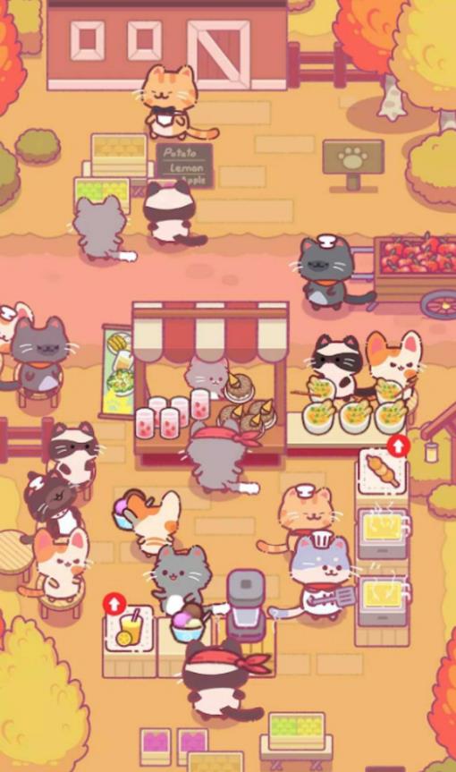 猫咪美食餐厅游戏图1