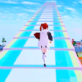 女孩一路向前