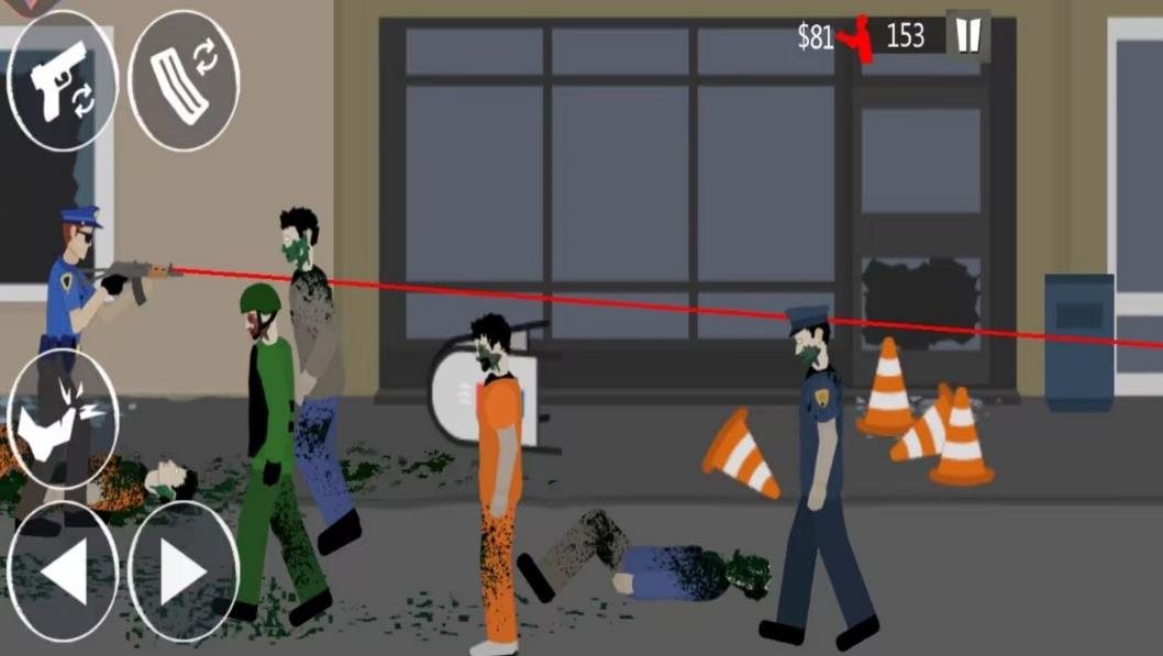 平面僵尸战场3D安卓版图2