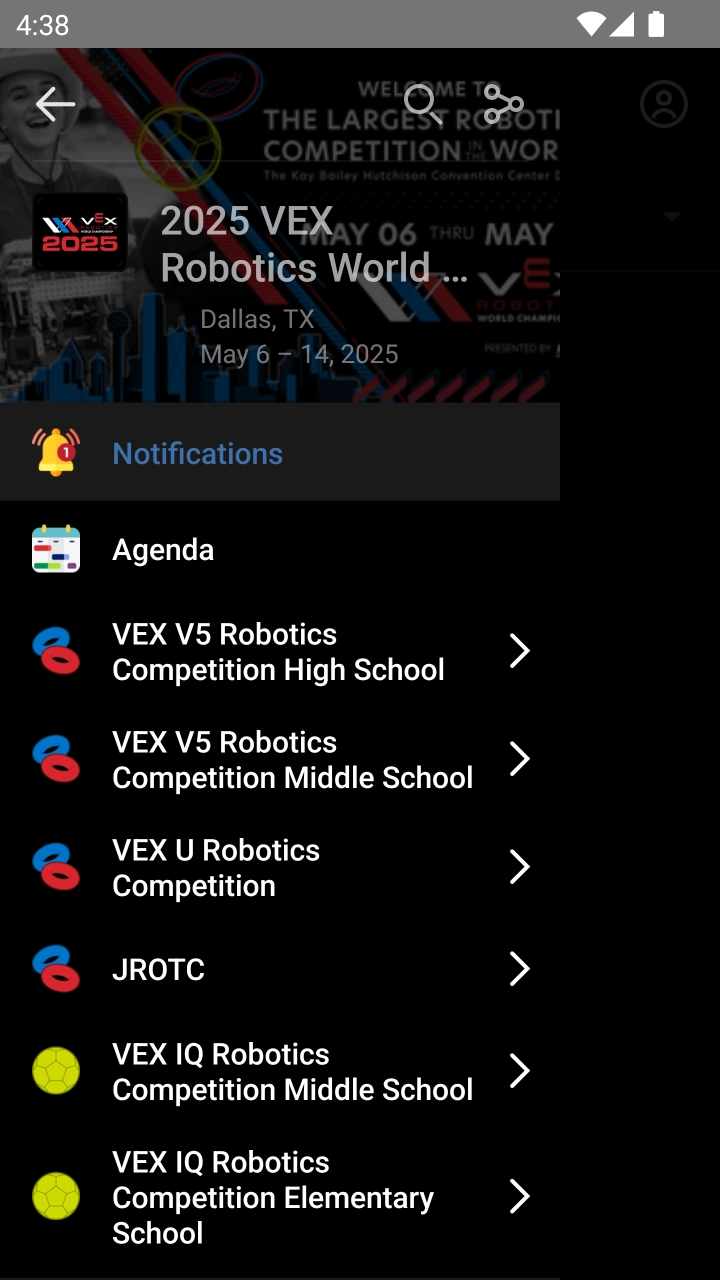 2025VEX Worlds世锦赛app图2