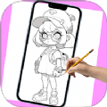 AR投影素描绘画