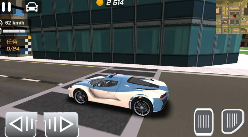 极速警车3D手机版图1